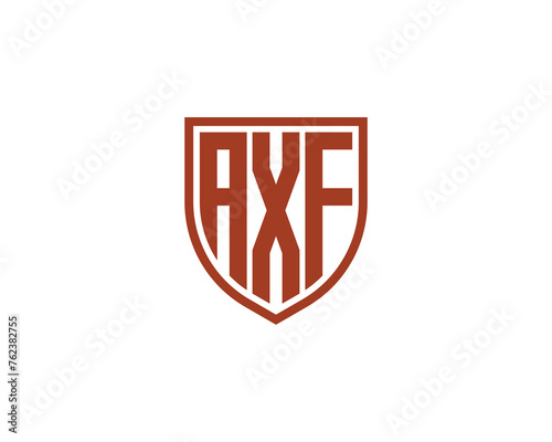 AXF logo design vector template