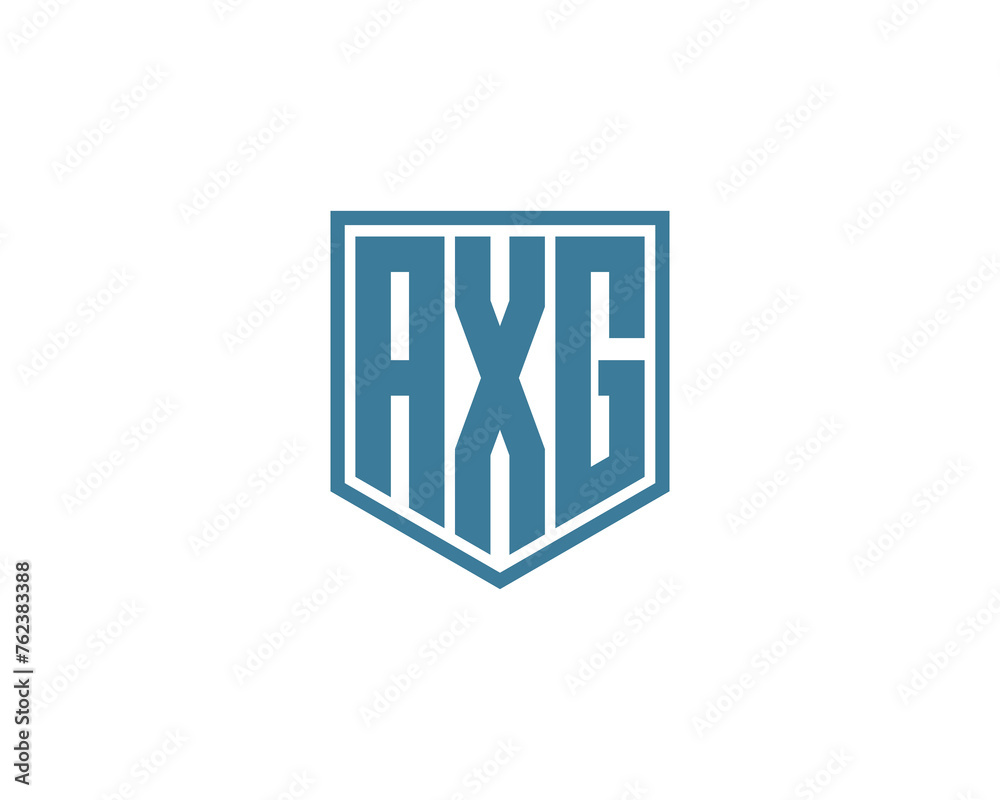 AXG logo design vector template AXG logo design vector template