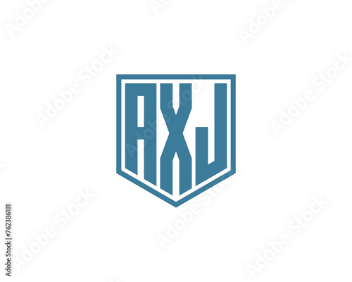 AXJ logo design vector template © xcoolee