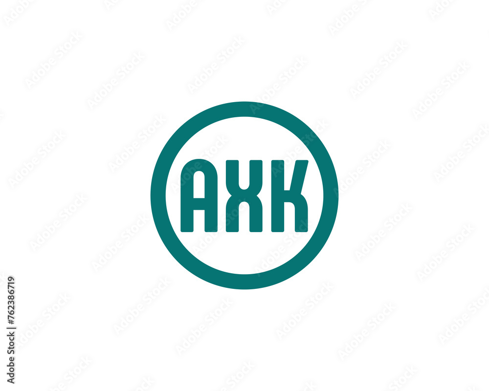AXK logo design vector template AXK logo design vector template