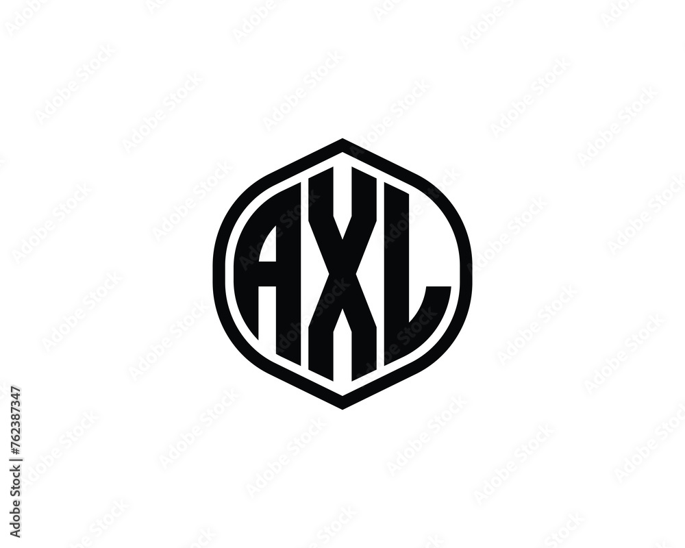 AXL logo design vector template AXL logo design vector template