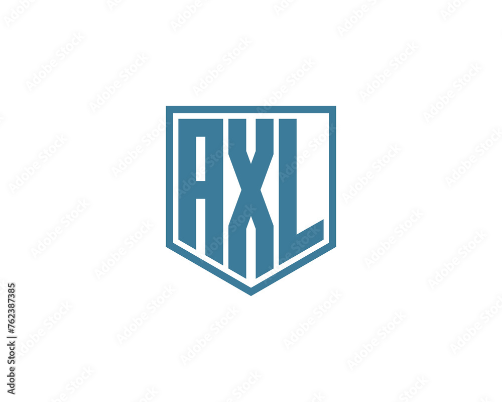 AXL logo design vector template AXL logo design vector template