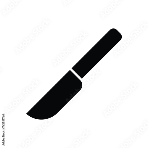 knife icon vector template design flat and simple
