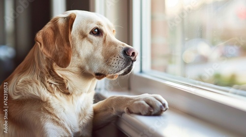 Dealing with Separation Anxiety Offer advice for pet owners on how to help their dog cope with separation anxiety, including gradual desensitization techniques and providing comforting distractions photo