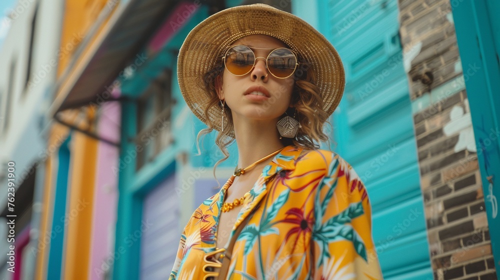 Fashion Blog Feature a fashion blogger wearing clothing and accessories from a specific brand, praising their quality and style in a blog post or video