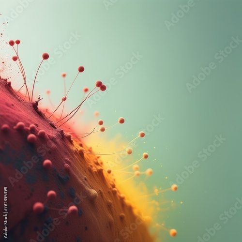 3d rendering of a red and yellow abstract paint 3d rendering of a red and yellow abstract paintred and green liquid photo