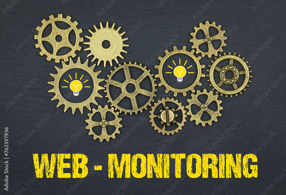 Web-Monitoring	 - obrazy, fototapety, plakaty 