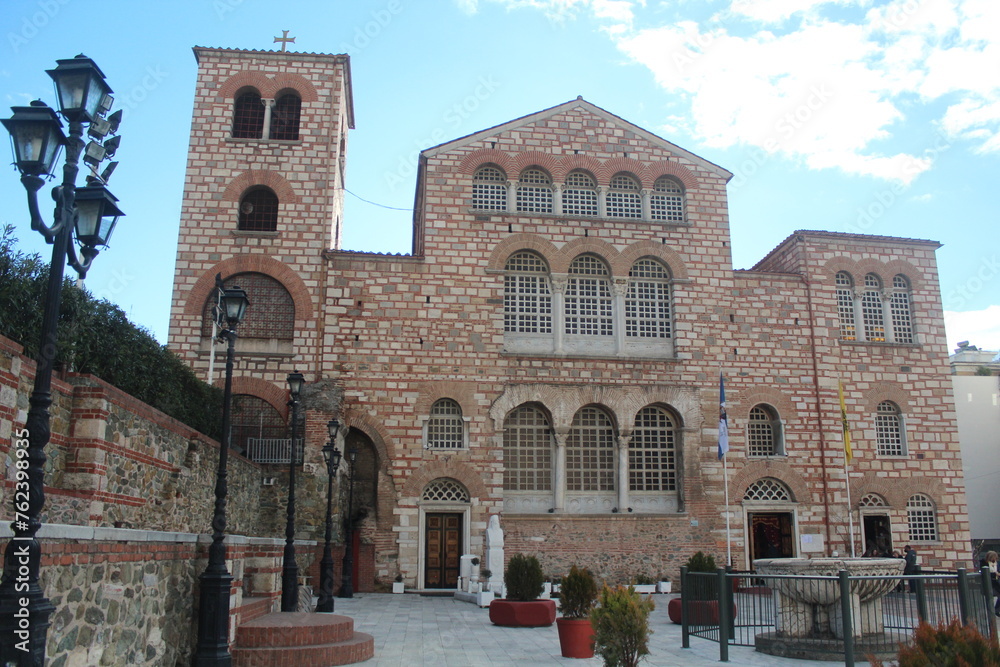 View of St. Dimitri Church and its garden from different angles.
Thessaloniki Greece