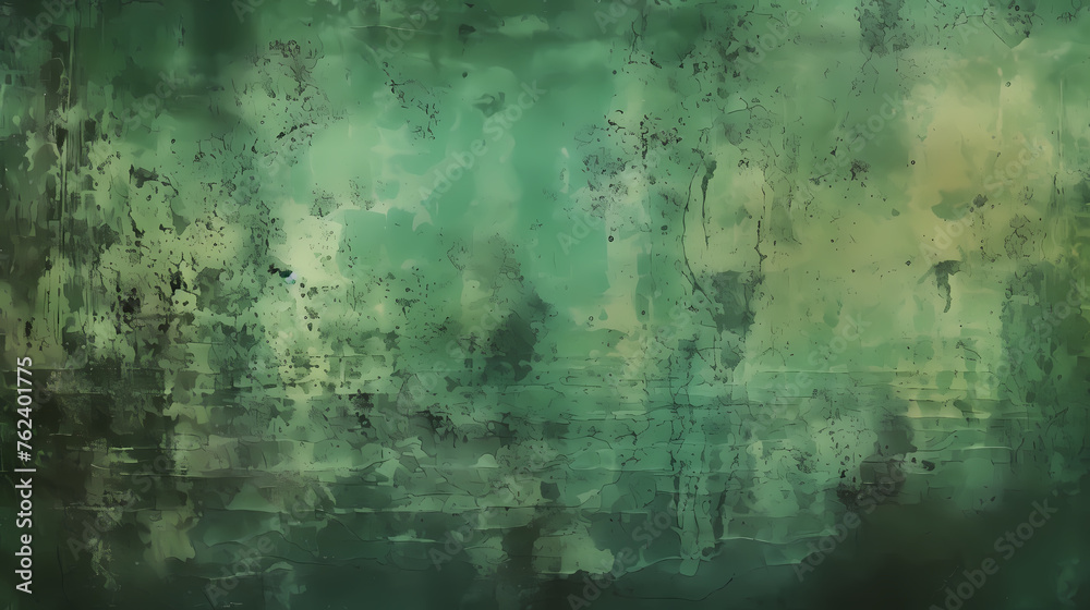 Obraz premium Green abstract background