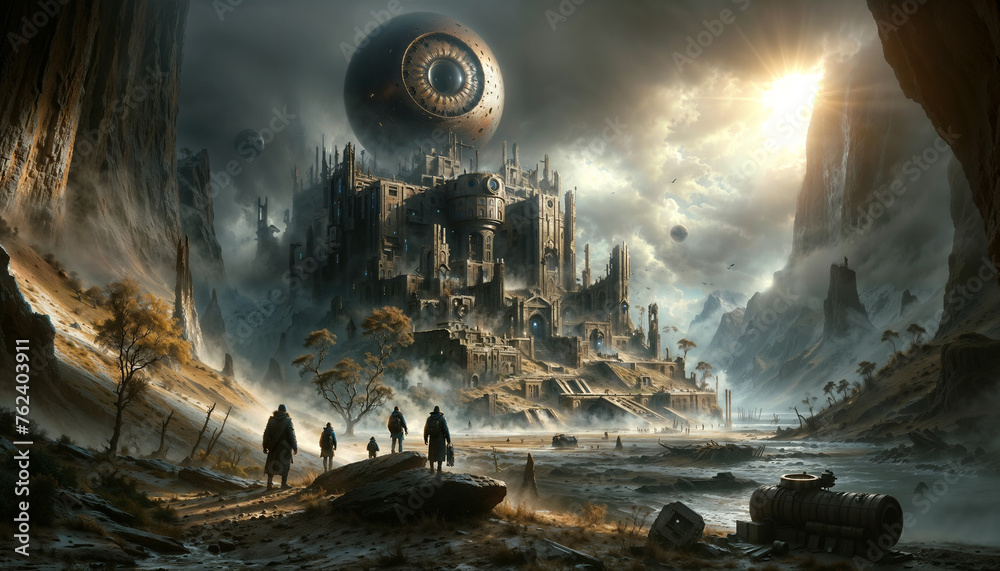 Expedition to the Ancient Alien Eyeball Fortress, Hugh Expedition to the Ancient Alien Eyeball Fortress, Hugh