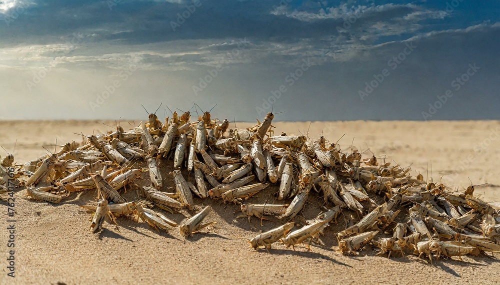 Titel: Exodus: The Plague of Locusts - God's Eighth Plague on Egypt. Bible. Titel: Exodus: The Plague of Locusts - God's Eighth Plague on Egypt. Bible.