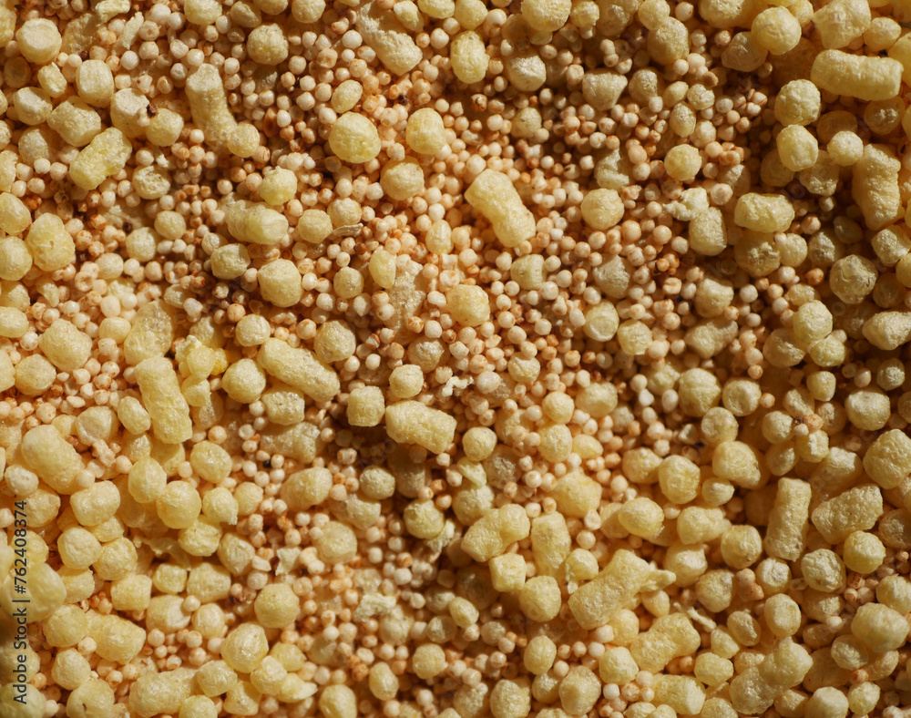 Amaranth cereals texture. Healthy breakfast concept Amaranth cereals texture. Healthy breakfast concept