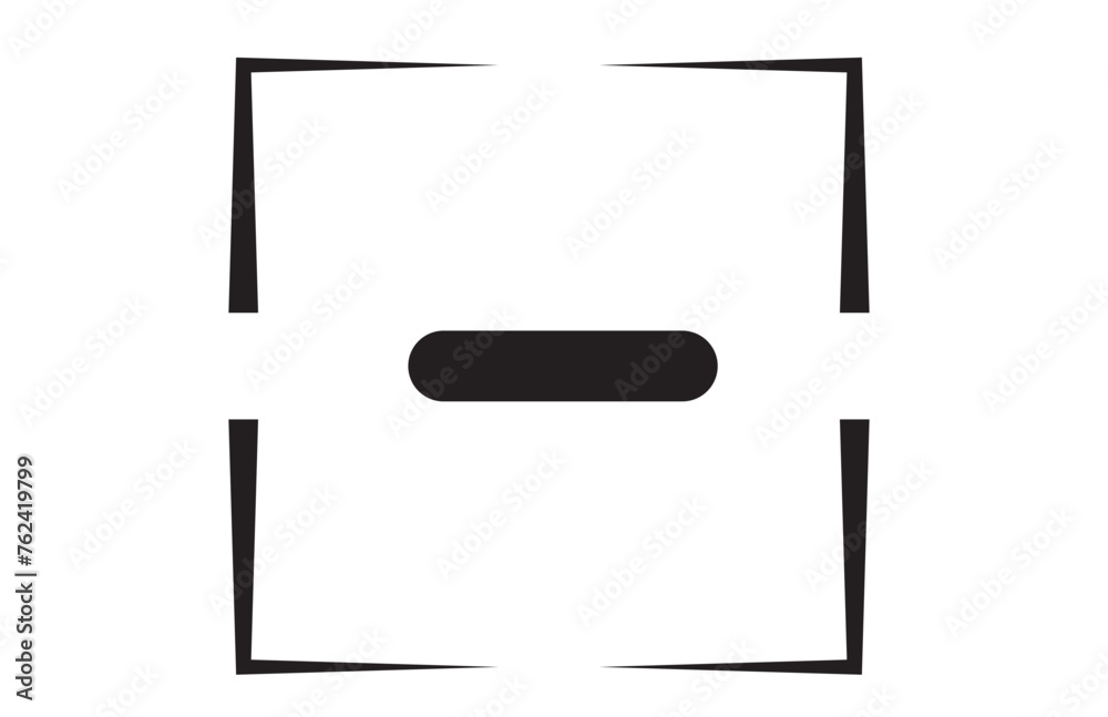 Zoom in and zoom out icons. Full screen and shrink icon sets. Vectors. Zoom in and zoom out icons. Full screen and shrink icon sets. Vectors.