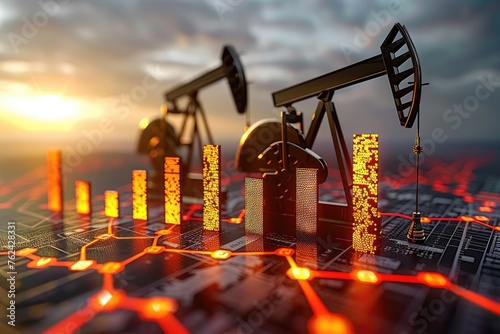 Crude market fluctuations: analyzing the dynamic shifts in oil prices per barrel. tracing the rise and fall patterns influencing global economic landscapes
