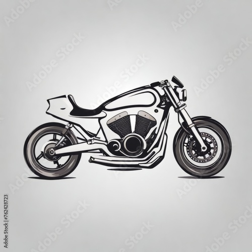 modern motorbike isolated on grey background 3d rendering - illustration modern motorbike isolated on grey background 3d rendering - illustration realistic detailed detailed motorcycle 3d illustration