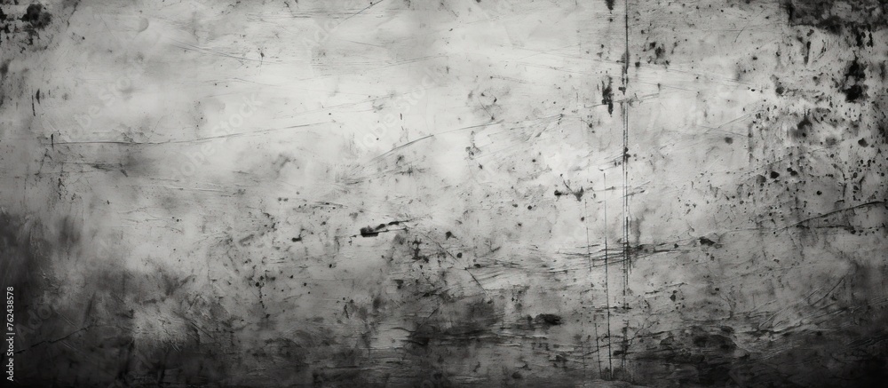 A monochromatic image featuring a concrete wall with a twig poking through, surrounded by a grey natural landscape with grass and wood accents A monochromatic image featuring a concrete wall with a twig poking through, surrounded by a grey natural landscape with grass and wood accents