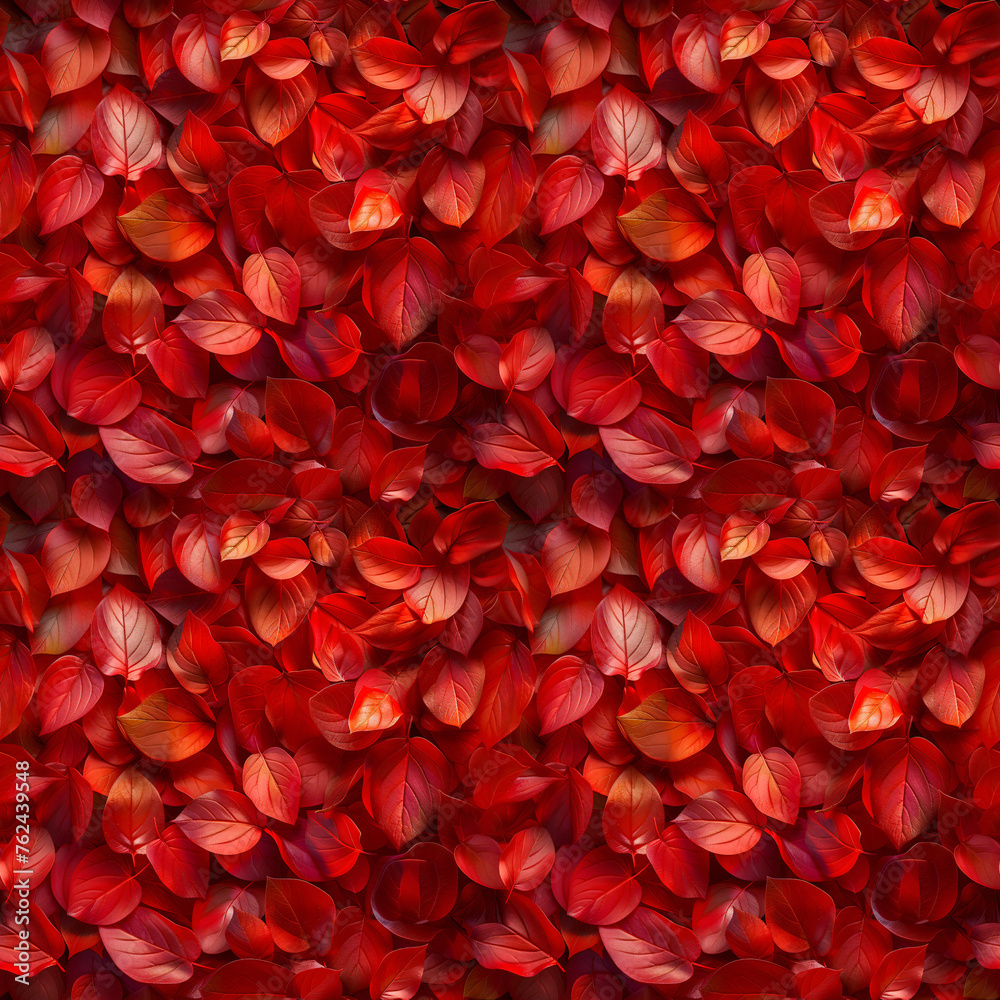Seamless pattern of leaves and flowers on a dark background, suitable for fabric or wallpaper design. Seamless pattern of leaves and flowers on a dark background, suitable for fabric or wallpaper design.