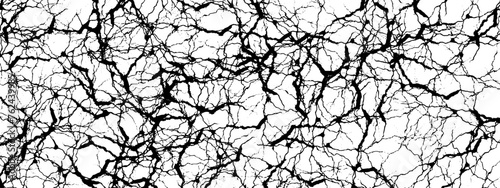 Crack Vector Texture. Scratch Distress Marble Pattern. Old Vintage Broken Textured Effect.