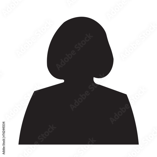 Man's silhouette glyph icon Eps10