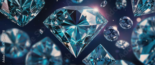 diamonds background