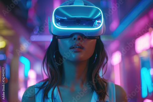 Immersive experience enhancers. exploring the world through virtual reality glasses. revolutionizing entertainment, education, and beyond with advanced VR technology.