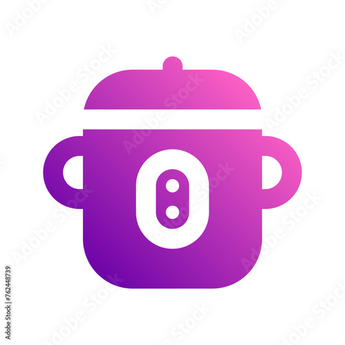 rice cooker gradient icon