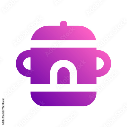 rice cooker gradient icon