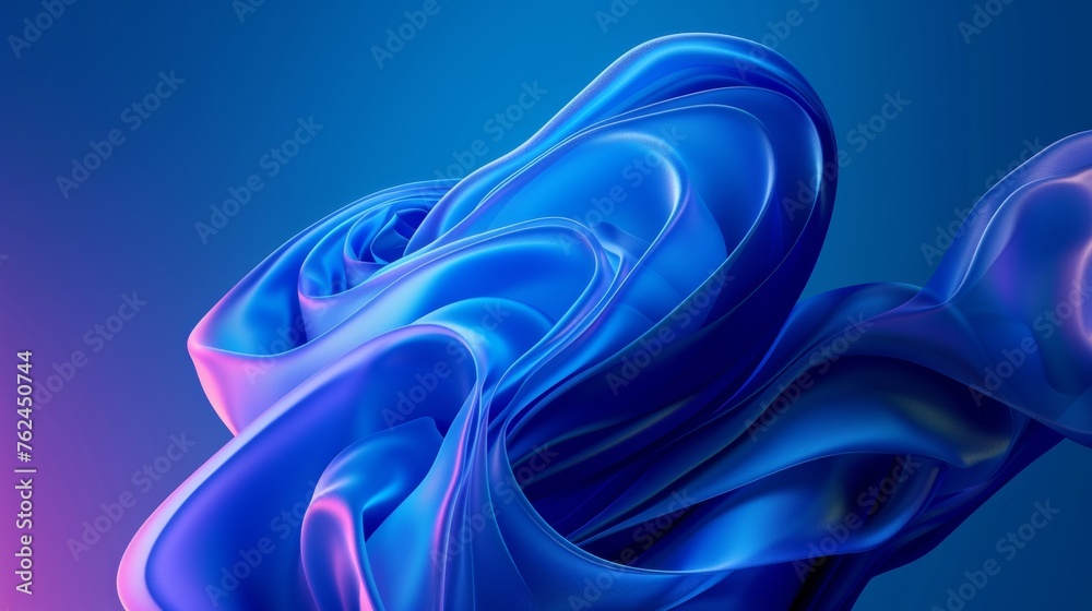 Close-Up of Cell Phone on Blue Background Close-Up of Cell Phone on Blue Background