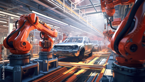 Automation Evolution: Robots Taking Over Human Tasks Including Car Repairs  © Ariyl