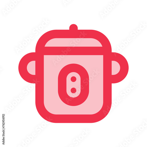 rice cooker outline fill icon
