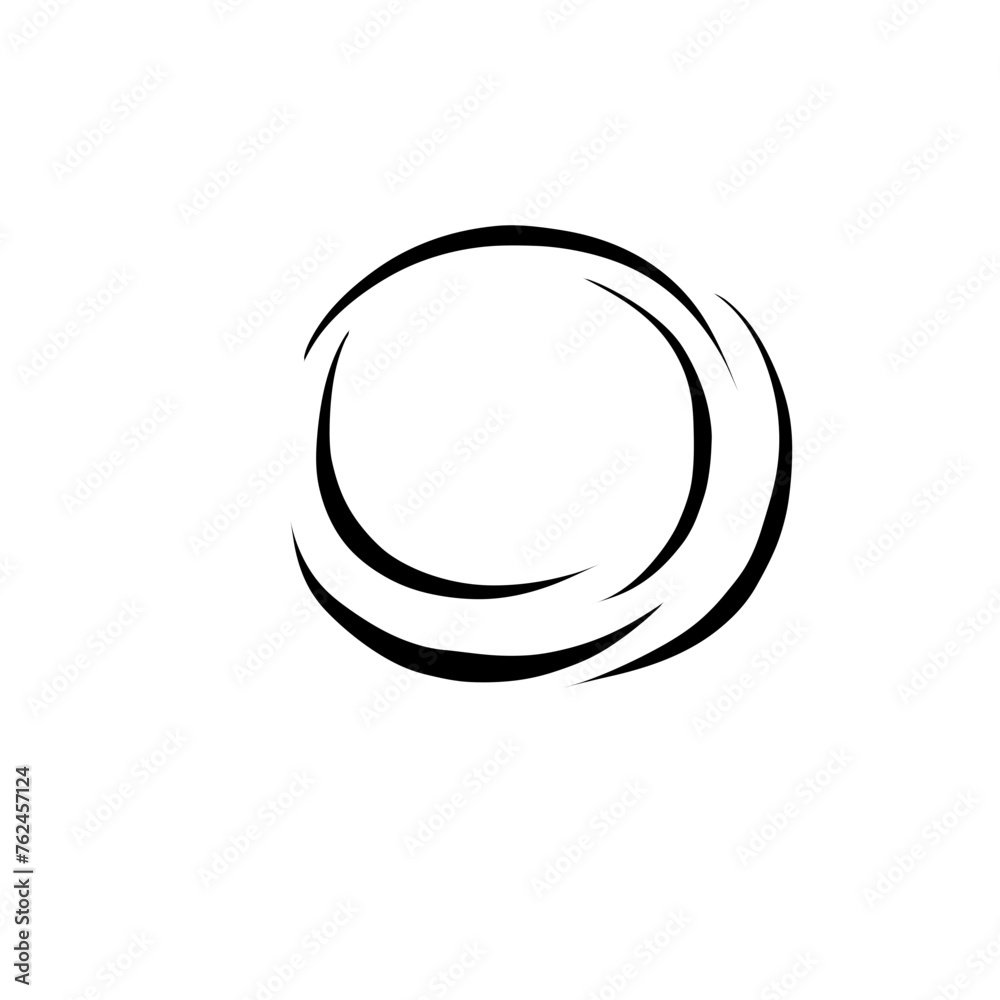 Hand Drawn Circle Vortex Hand Drawn Circle Vortex
