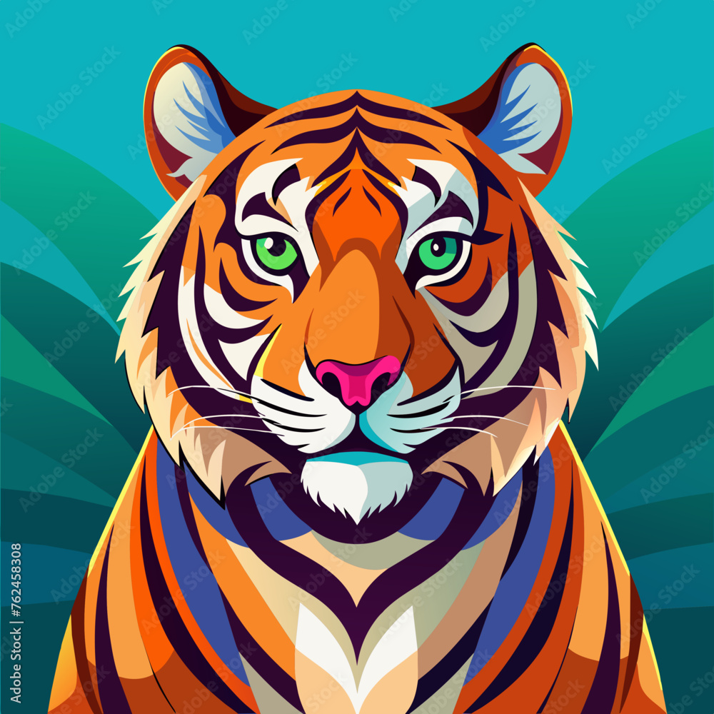tiger cartoon isolated tiger cartoon isolated