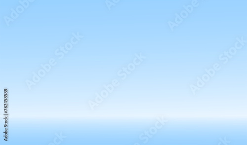 Transparent Blue shade color background - Clean backdrop with daylight effect .