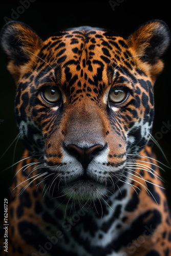 Hyper-Detailed Jaguar Close-Up generative AI  © Devilal