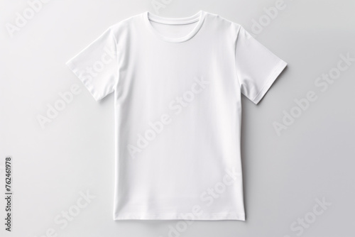 a white shirt on a white background