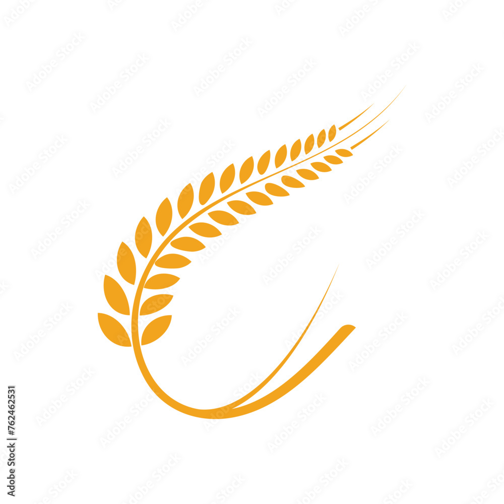 Agriculture wheat Logo Agriculture wheat Logo
