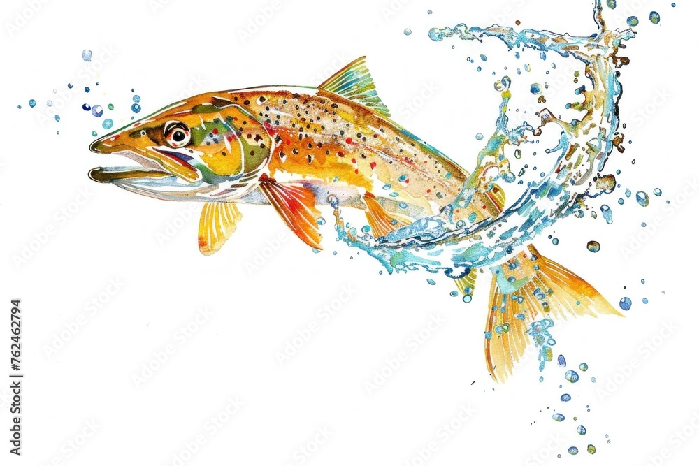 fish jumping and splashing fish jumping and splashing