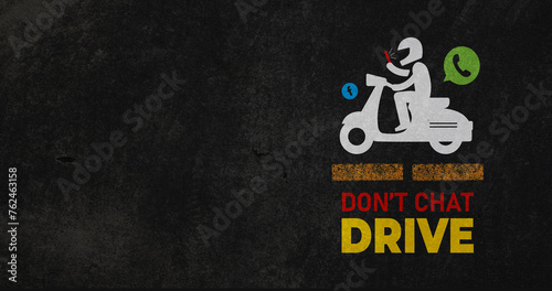 safe drive, save life concept