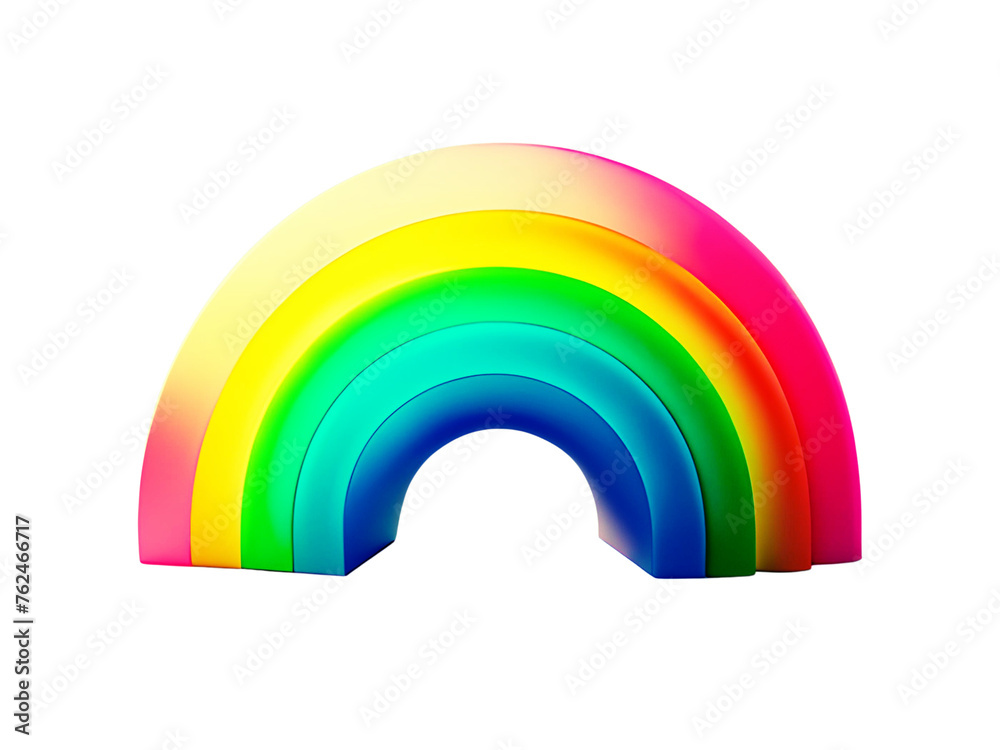 An exquisite illustration of a rainbow, a mesmerizing mixture of a vibrant color palette of paints. Isolated on a transparent background. An exquisite illustration of a rainbow, a mesmerizing mixture of a vibrant color palette of paints. Isolated on a transparent background.