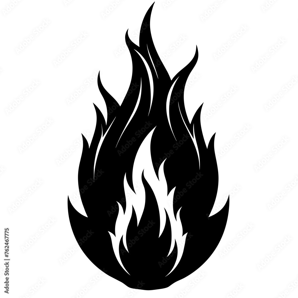 campfire flame fire icon campfire flame fire icon