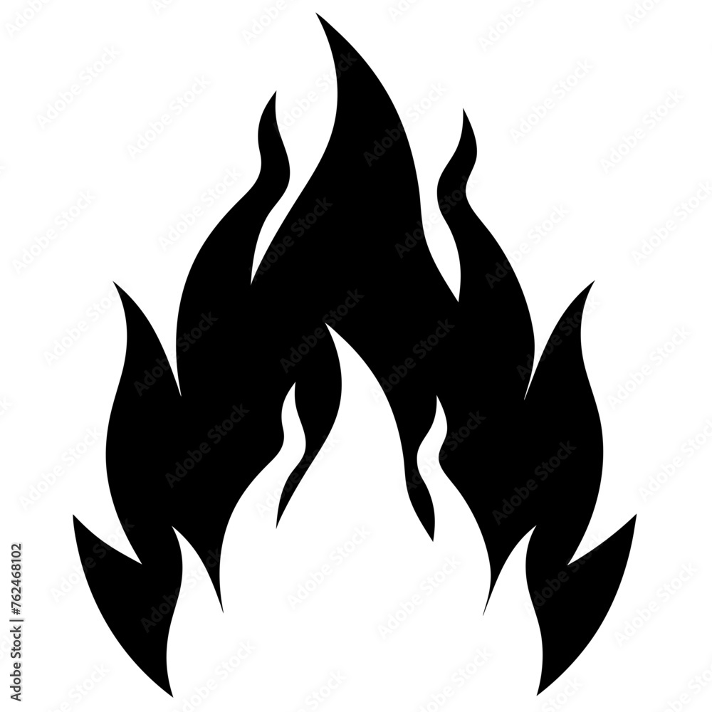 campfire flame fire icon campfire flame fire icon