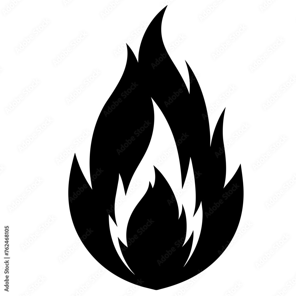 campfire flame fire icon campfire flame fire icon