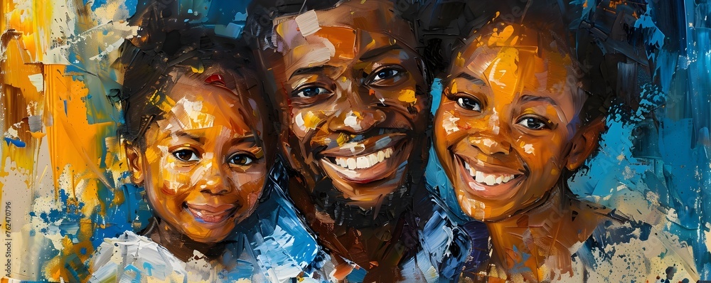 Joyful Family Portrait Painting Session Captures Vibrant Expressions and Cultural Connections Joyful Family Portrait Painting Session Captures Vibrant Expressions and Cultural Connections