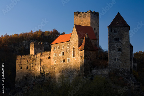 Österreich, Niederösterreich, Waldviertel, Burg Hardegg photo