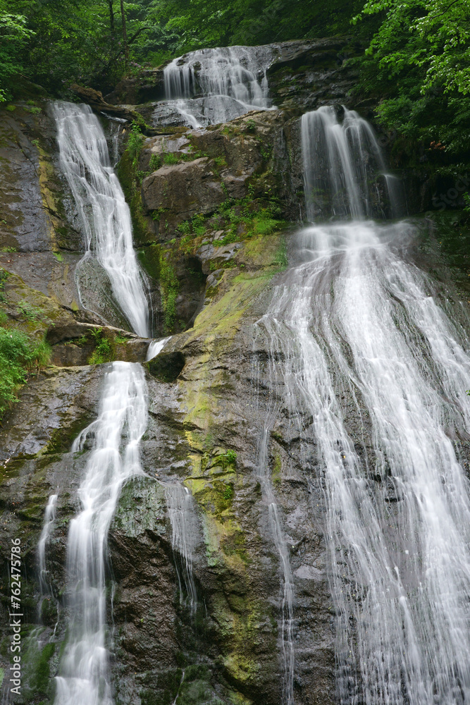 Guzeldere Waterfall in Duzce, Turkey.