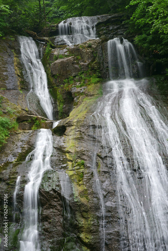 Guzeldere Waterfall in Duzce  Turkey.