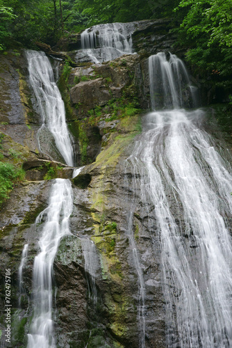 Guzeldere Waterfall in Duzce, Turkey.