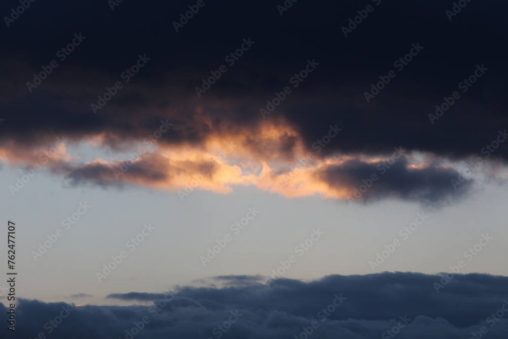 Fototapeta premium fire in the sky