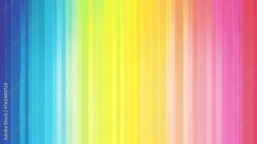Obraz premium Rainbow spectrum with vertical lines creating a bright and structured color transition