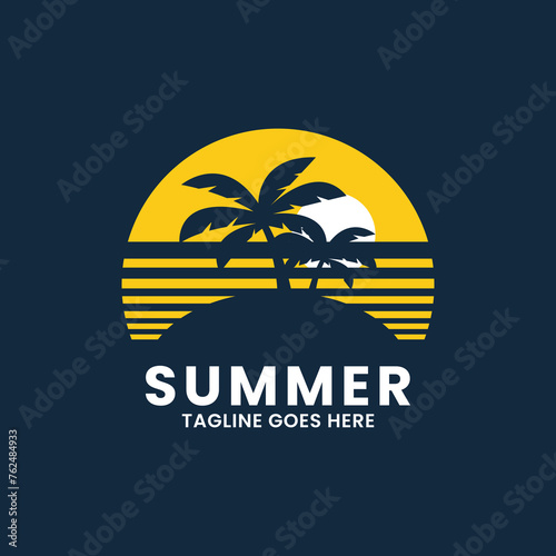 Beach Logo Template